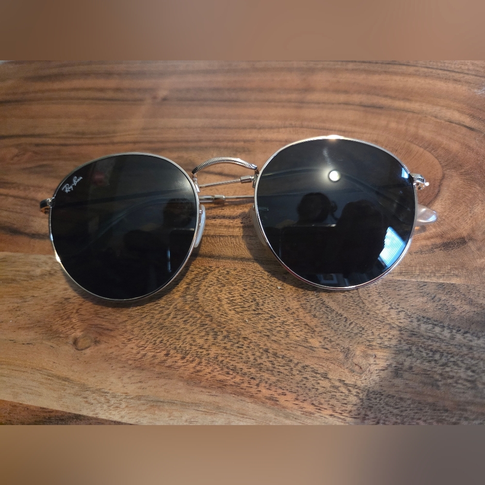 Ray-Ban Sunglasses Round Metal Legend Gold
